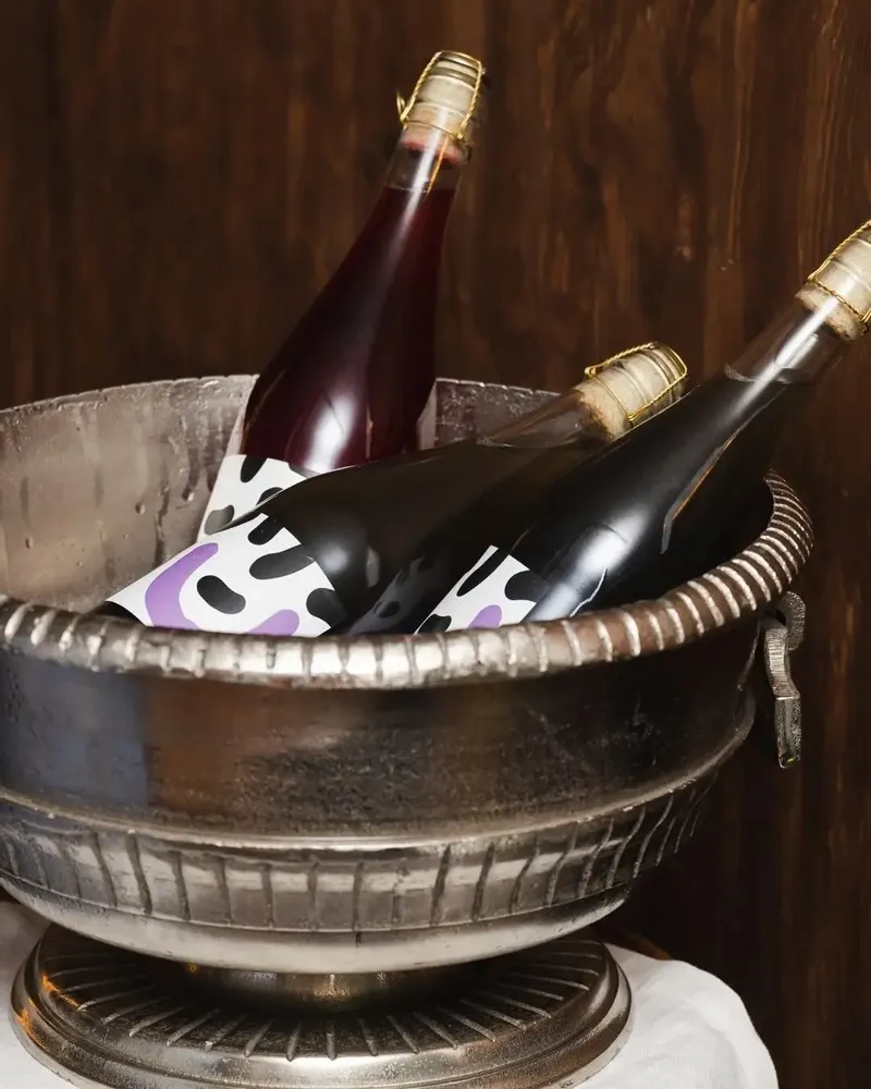 Delicatessen - Cuvée | Charcoal Lavender Kombucha (75cl bottle · cork closure) - SCOBYBABY