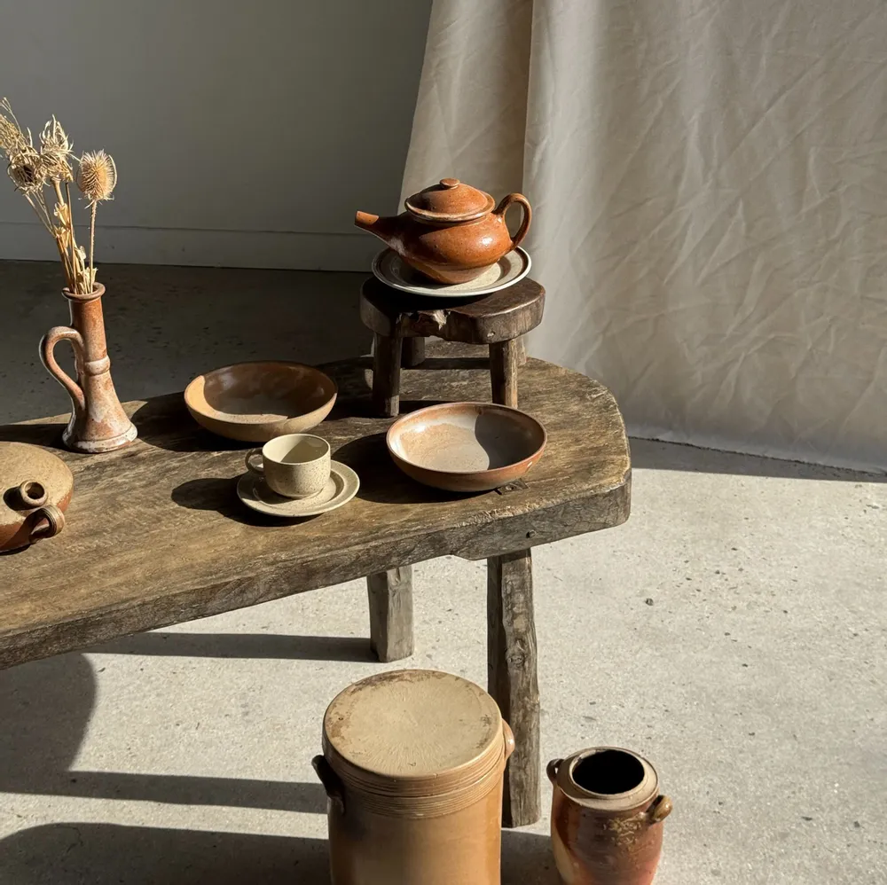 Carafes - Mini théière en grès H13 D15 - OFFICE OBJETS