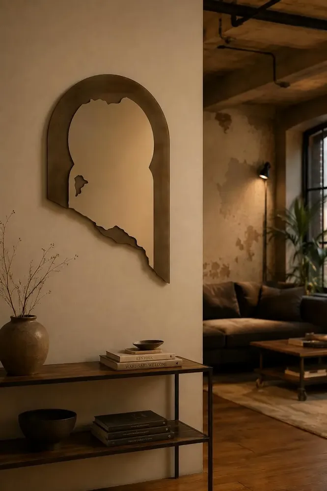 Hotel bedrooms - Roma wall mirror - ANCA FETCU STUDIO