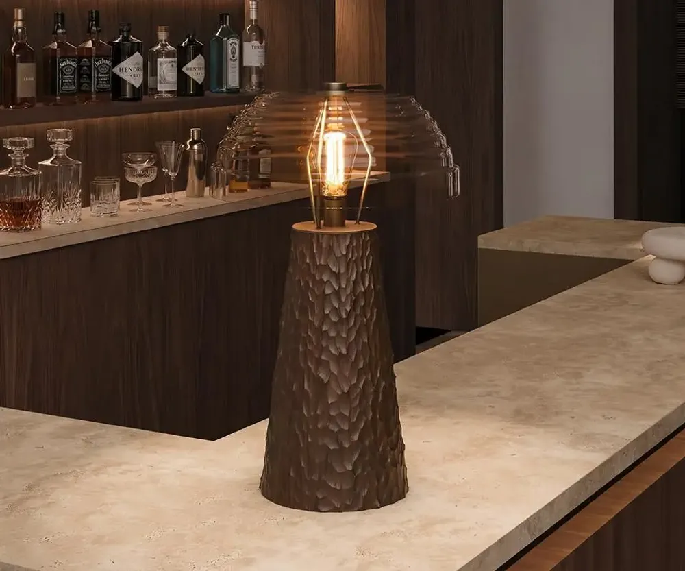 Lampes de table - Lloyd I Table Lamp Handmade by Wood Tailors Club - WOOD TAILORS CLUB