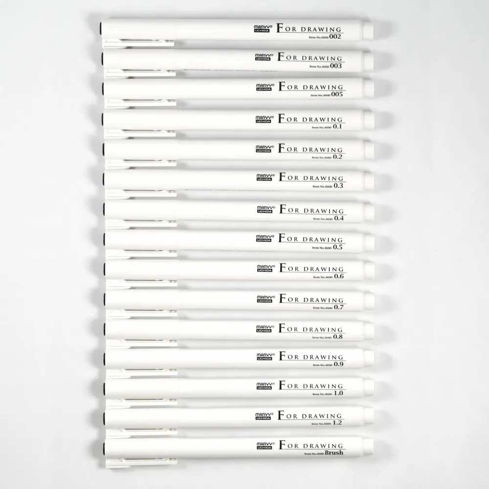Pens and pencils - MARVY UCHIDA felt-tip pens - LE MAGASIN GÉNÉRAL DISTRIBUTION