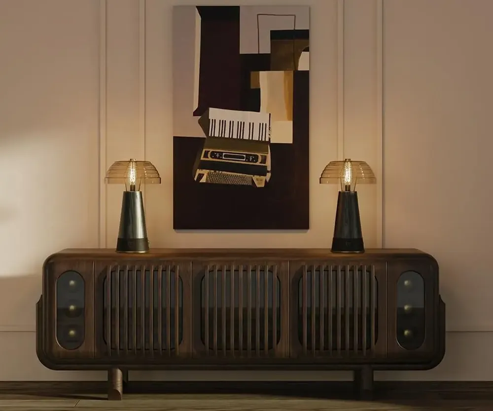 Table lamps - Lloyd II Table Lamp Handmade by Wood Tailors Club - WOOD TAILORS CLUB
