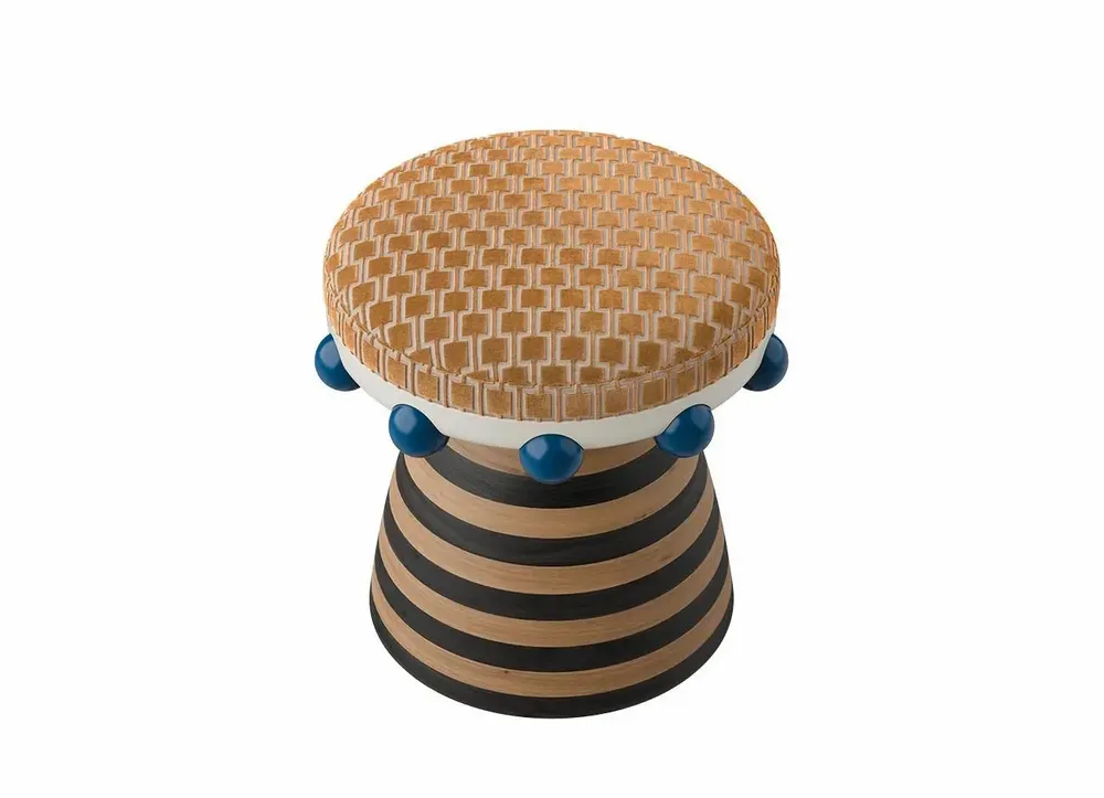 Tabourets - Krom Mea Stool Handmade by Malabar - MALABAR