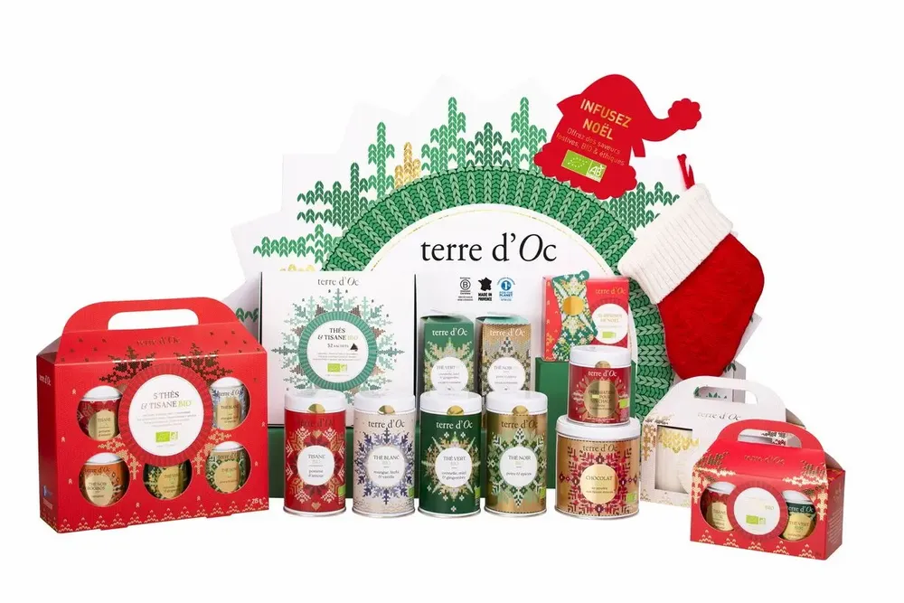 Café et thé - Collection Saveurs de NOEL - TERRE D'OC