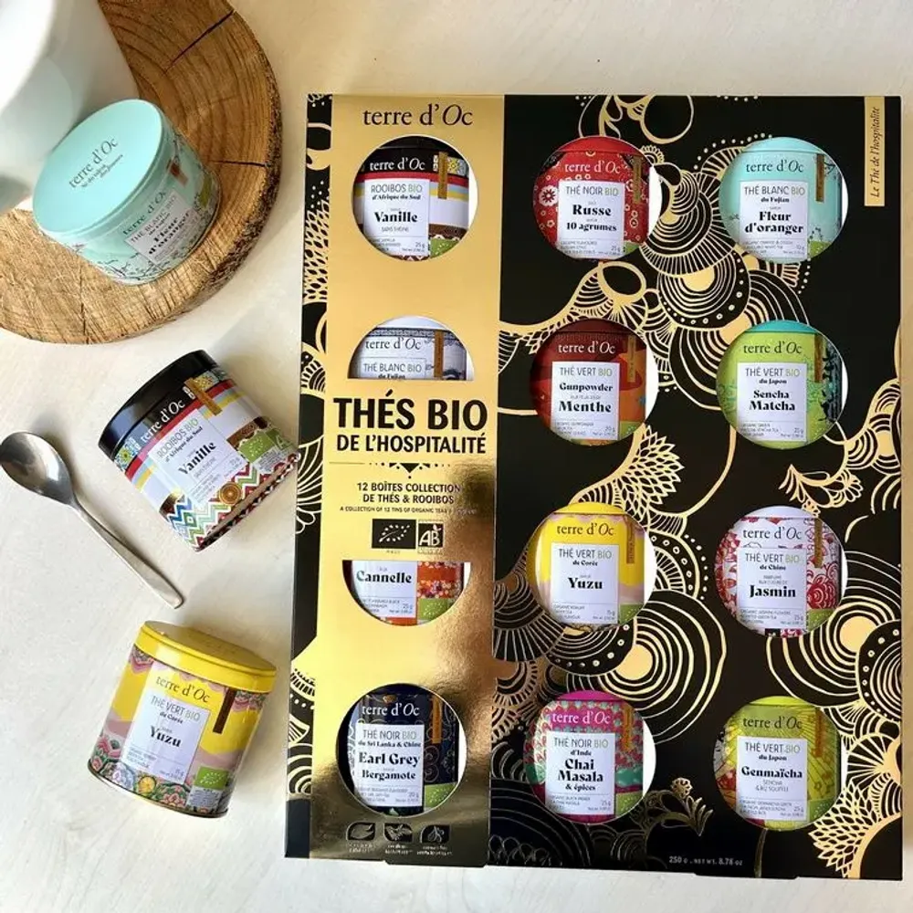 Café et thé - Collection de thés de l'hospitalité bio - TERRE D'OC