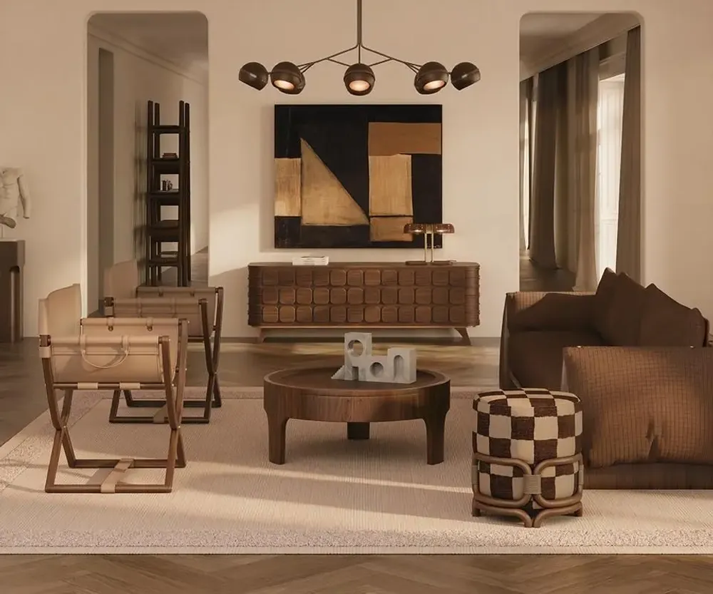 Coffee tables - Churchill Center Table Handmade by Wood Tailors Club - WOOD TAILORS CLUB