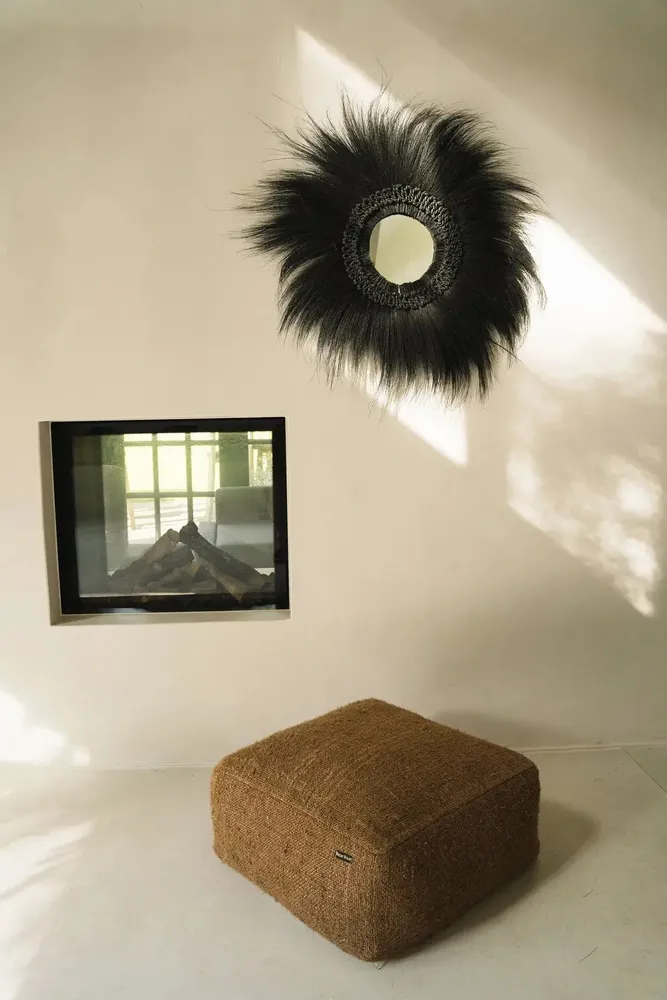 Mirrors - The Simba Mirror - Black - M - BAZAR BIZAR LIVING