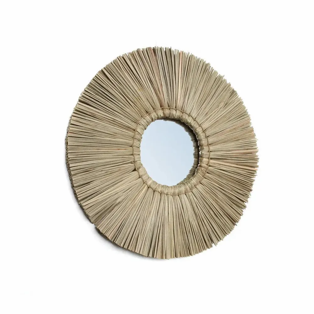 Mirrors - The Alang Alang Mirror - Natural - S - BAZAR BIZAR LIVING
