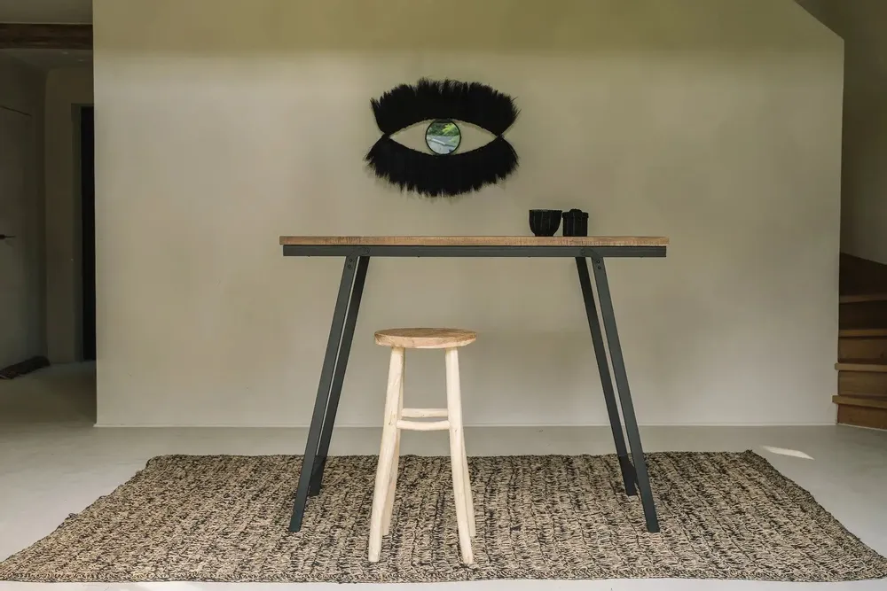 Mirrors - The Black Eye Mirror - Black - BAZAR BIZAR LIVING
