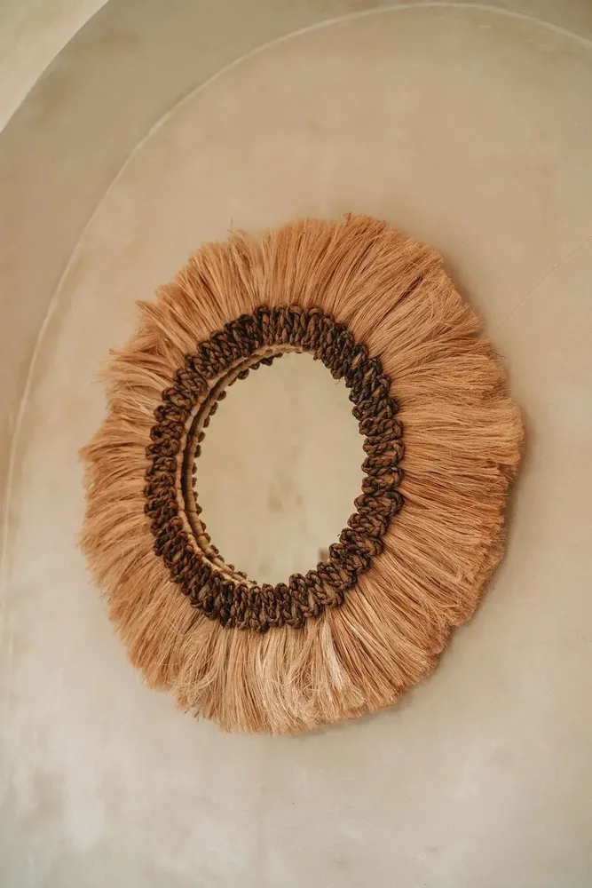 Mirrors - The Mowgli Mirror - Natural - M - BAZAR BIZAR LIVING