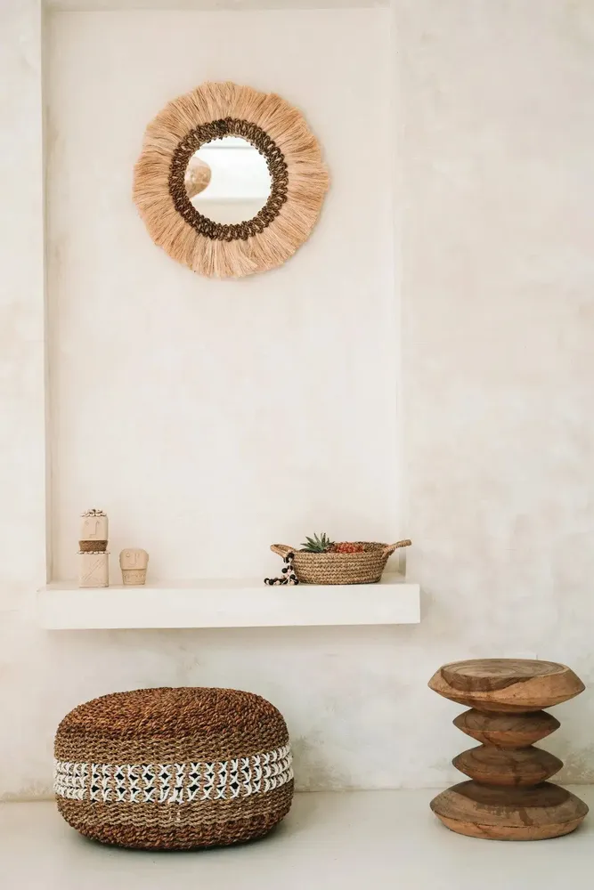 Mirrors - The Mowgli Mirror - Natural - M - BAZAR BIZAR LIVING