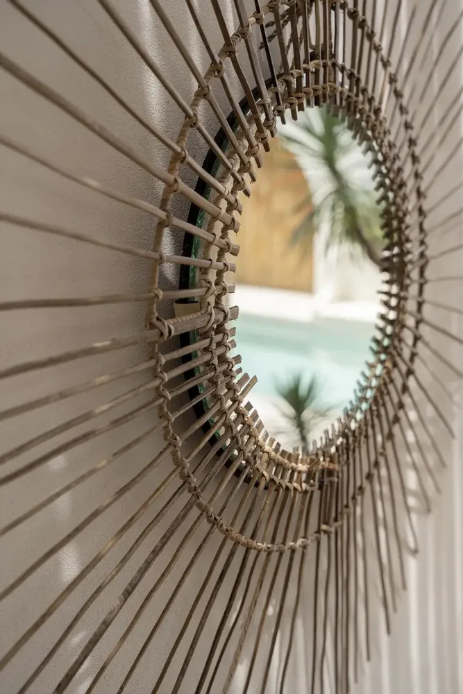 Mirrors - The Tropical Mirror - Natural - L - BAZAR BIZAR LIVING