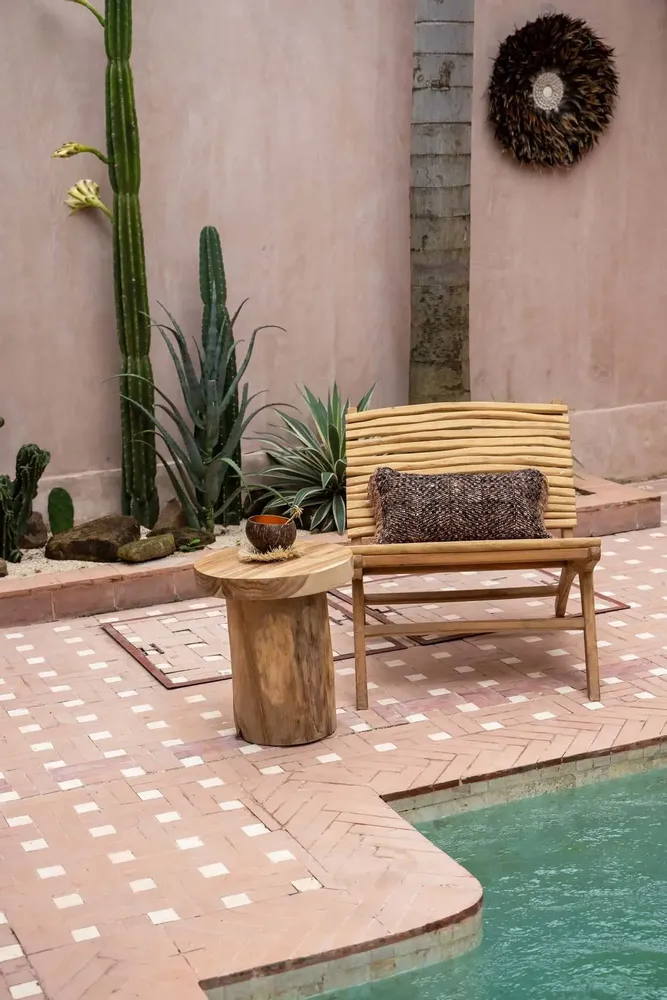 Chaises - La Chaise Lounge Islander - Naturel - BAZAR BIZAR LIVING