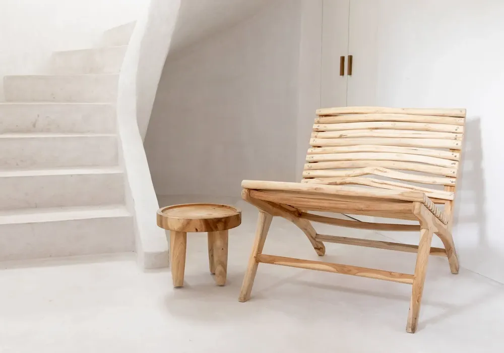 Chaises - La Chaise Lounge Islander - Naturel - BAZAR BIZAR LIVING