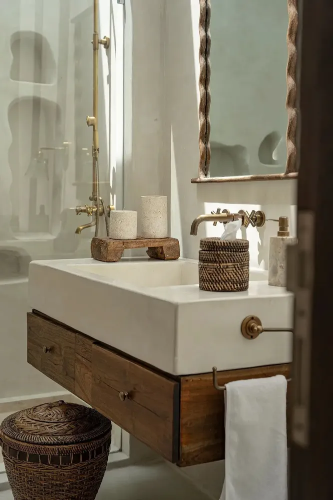 Coffrets et boîtes - La Boîte À Mouchoirs Colonial - Brun Naturel - BAZAR BIZAR LIVING