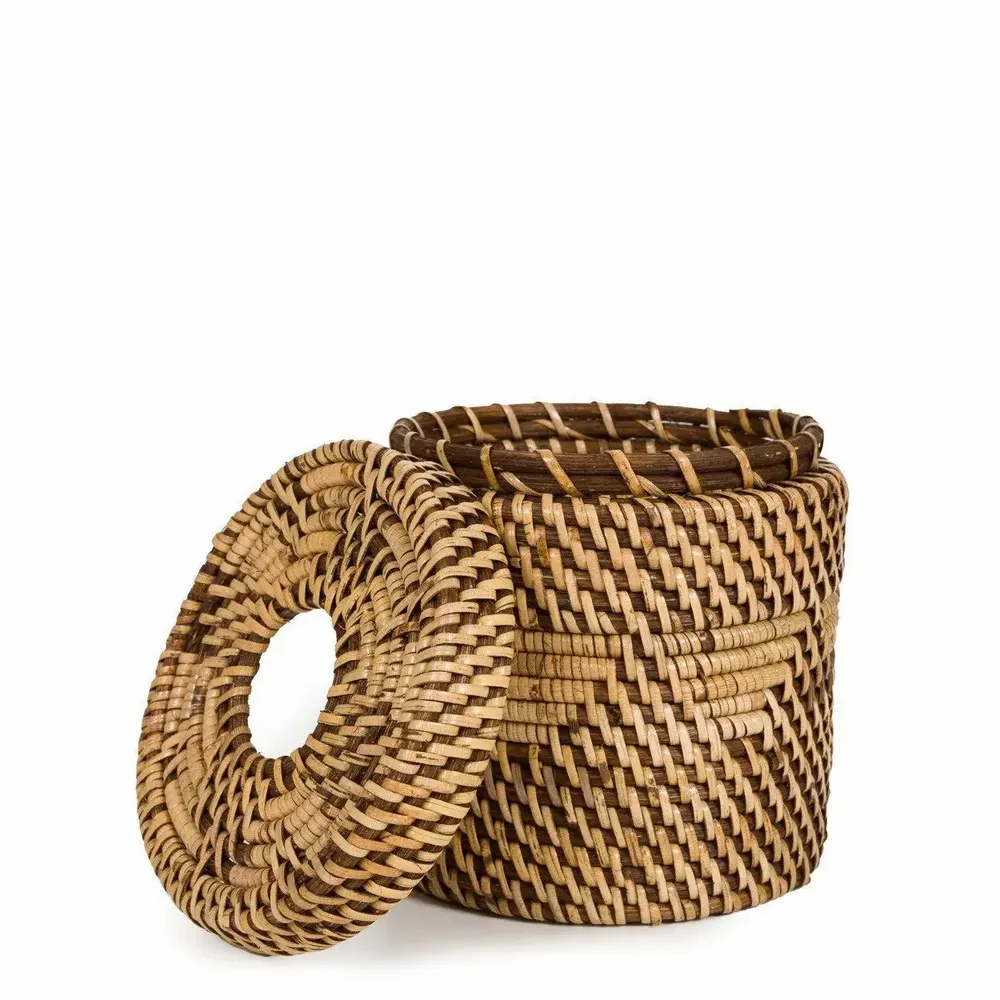 Coffrets et boîtes - La Boîte À Mouchoirs Colonial - Brun Naturel - BAZAR BIZAR LIVING