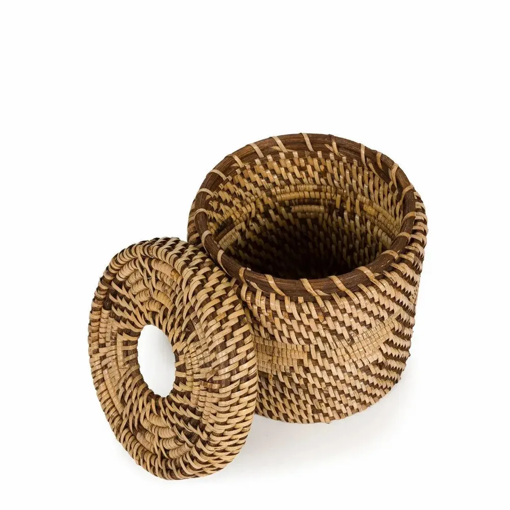 Coffrets et boîtes - La Boîte À Mouchoirs Colonial - Brun Naturel - BAZAR BIZAR LIVING