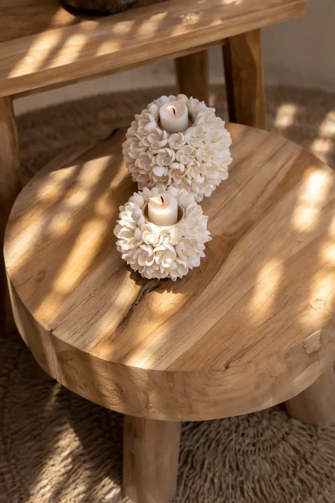 Bougeoirs et photophores  - Le Bougeoir Flower Power - S - BAZAR BIZAR LIVING
