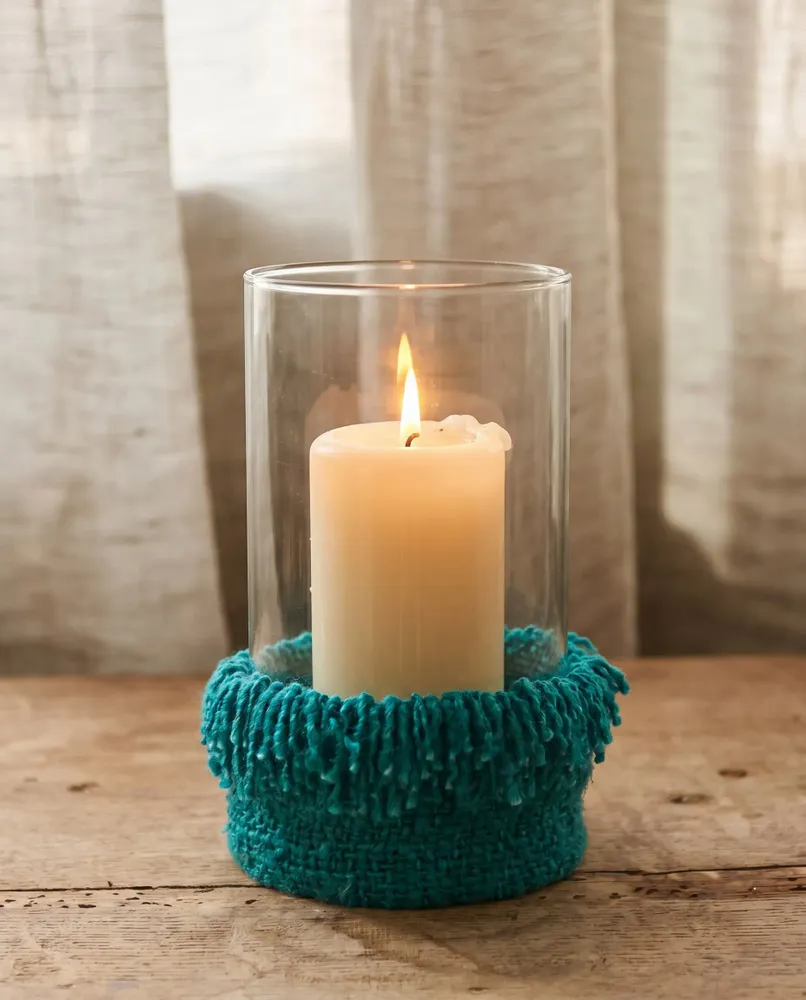 Bougeoirs et photophores  - Le Bougeoir Oh My Gee - Aqua - XXL - BAZAR BIZAR LIVING