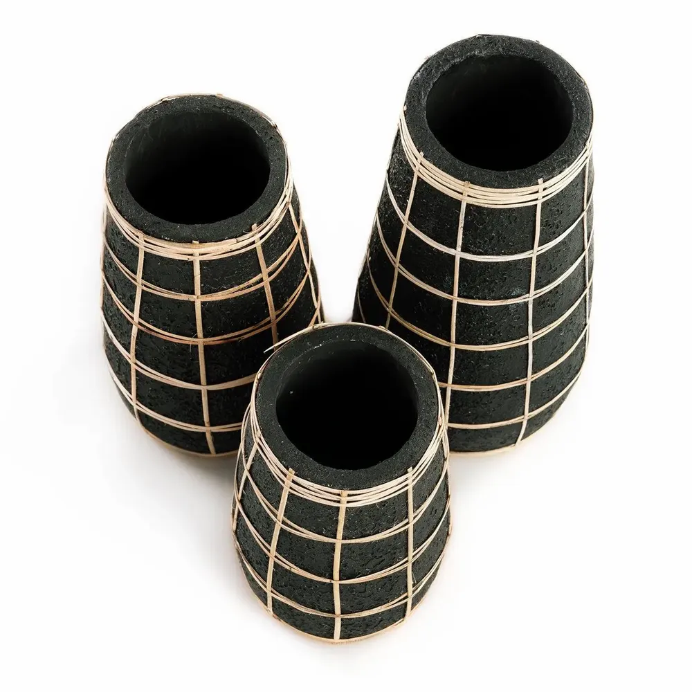 Vases - Le Vase Cutie - Noir Naturel - S - BAZAR BIZAR LIVING
