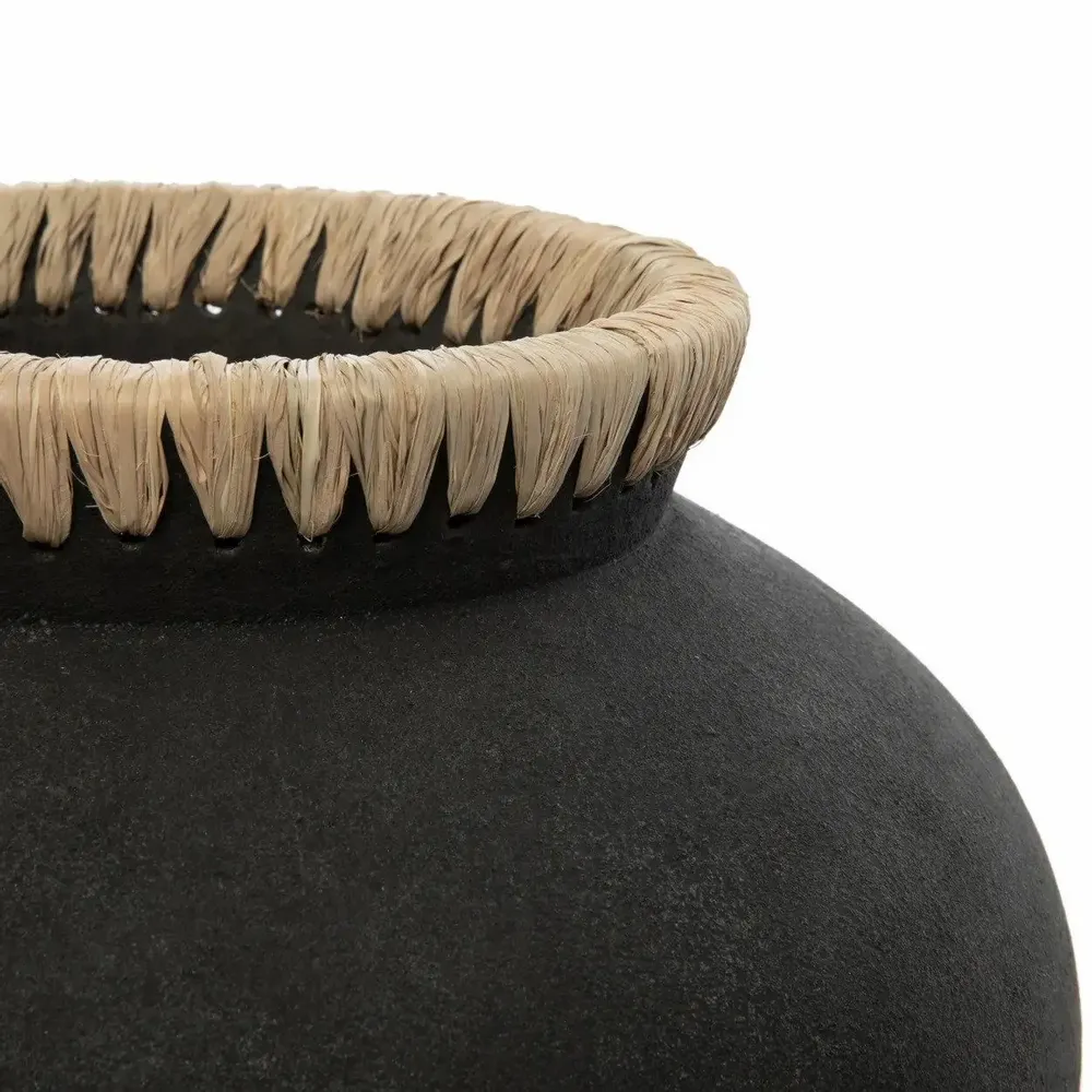 Vases - Le Vase Styly - Noir Naturel - M - BAZAR BIZAR LIVING