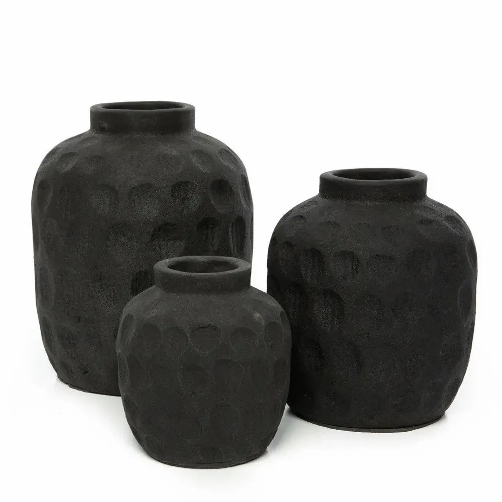 Vases - Le Vase Trendy - Noir - S - BAZAR BIZAR LIVING