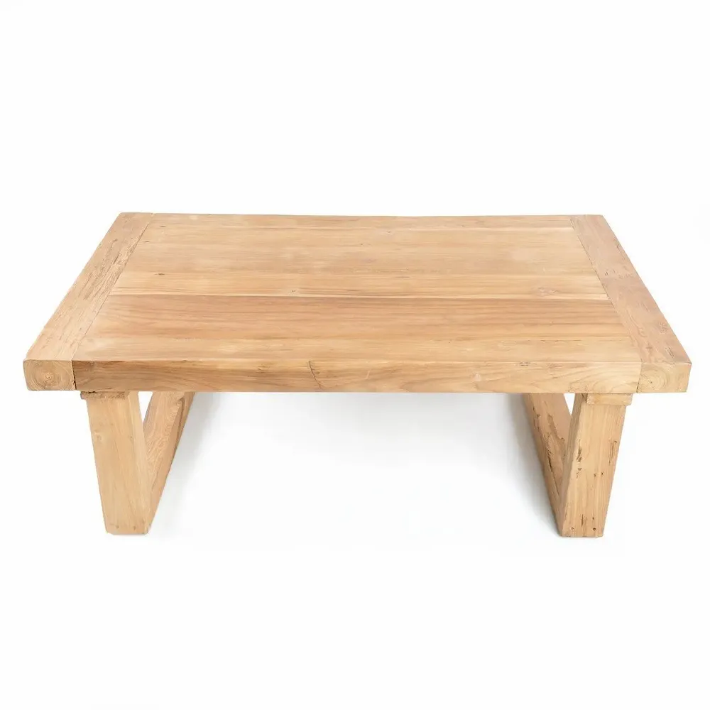 Tables basses - La Table Basse Reclaimed Teak - Naturel - BAZAR BIZAR LIVING