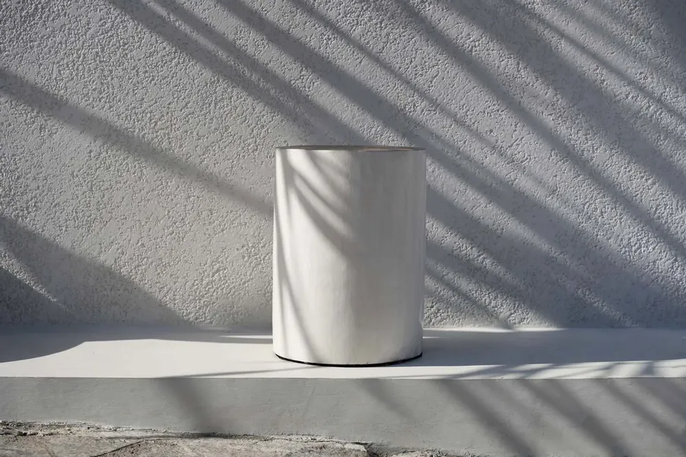 Tabourets - Le Tabouret Tribe - Blanc Naturel - BAZAR BIZAR LIVING