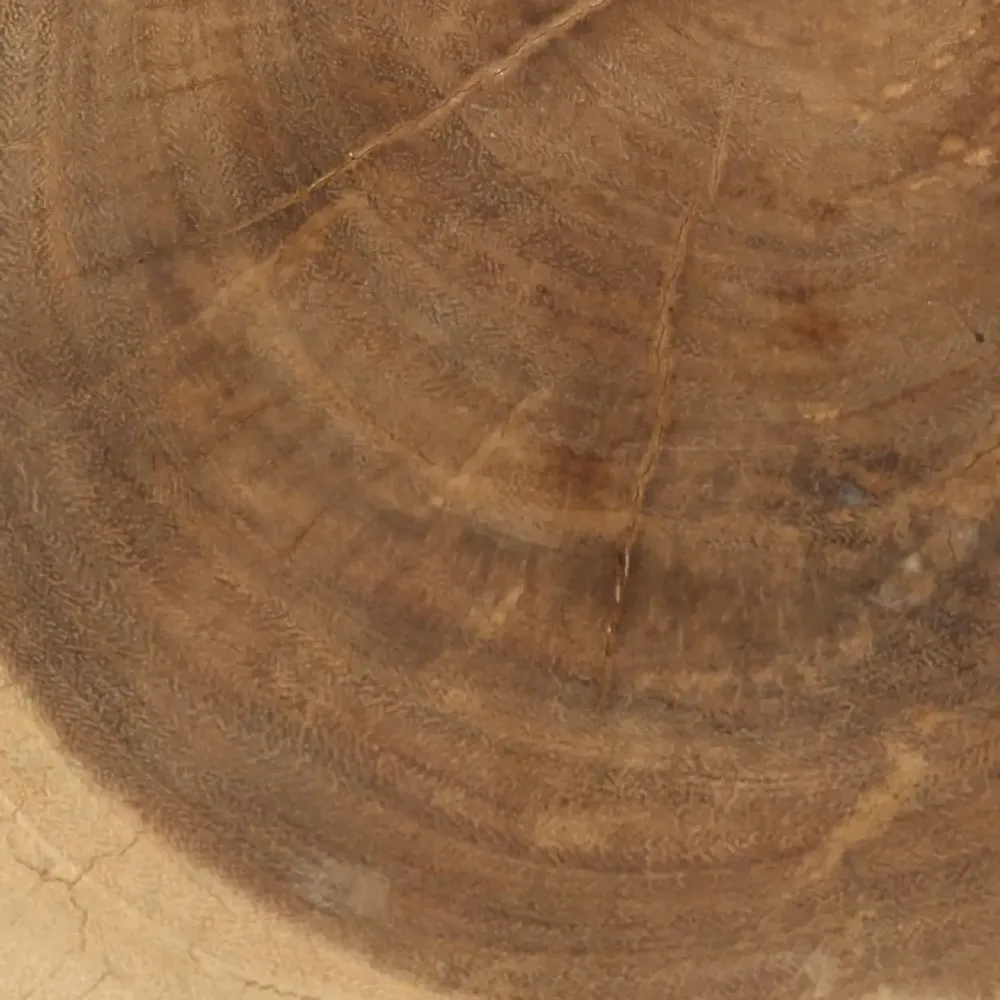 Tabourets - Le Tabouret Tribe - Blanc Naturel - BAZAR BIZAR LIVING