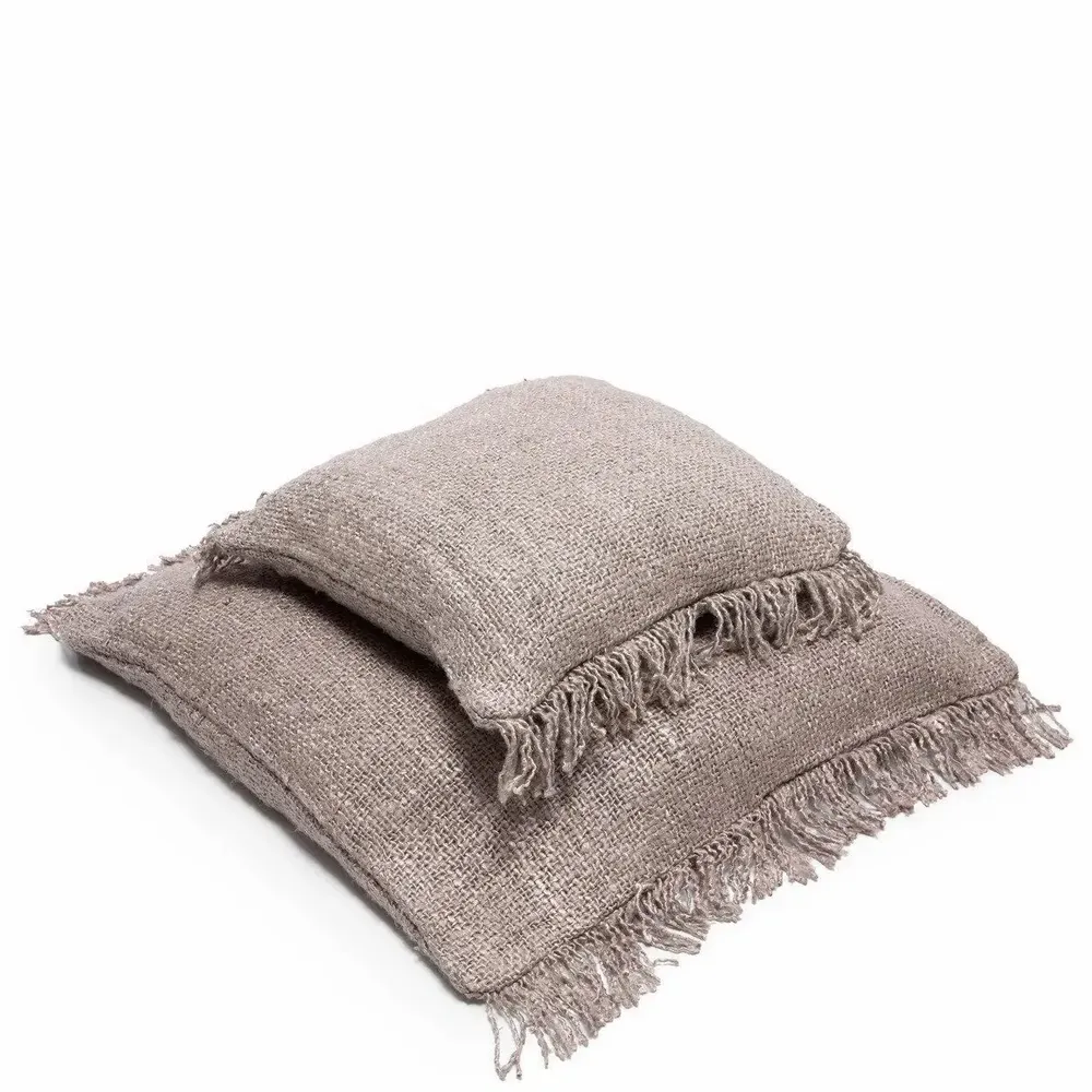 Cushions - The Oh My Gee Cushion Cover - Pearl Grey - 60x60 - BAZAR BIZAR LIVING
