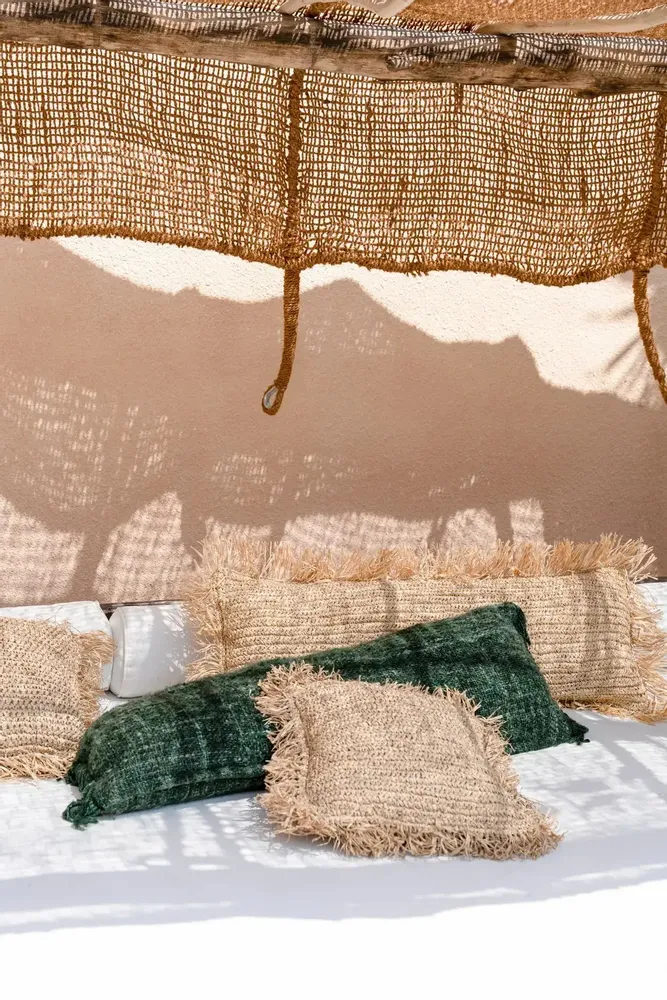 Coussins - La Housse De Coussin Oh My Gee - Vert Foncé - 35x100 - BAZAR BIZAR LIVING
