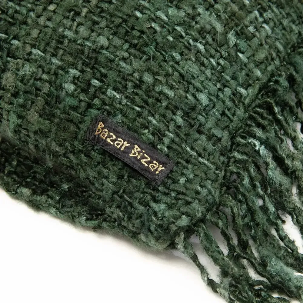 Coussins - La Housse De Coussin Oh My Gee - Vert Foncé - 35x100 - BAZAR BIZAR LIVING