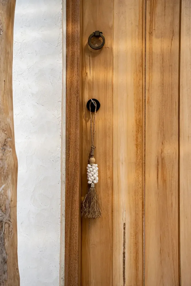 Objets de décoration - Le Pompon Cauris Et Raphia - Naturel - BAZAR BIZAR LIVING