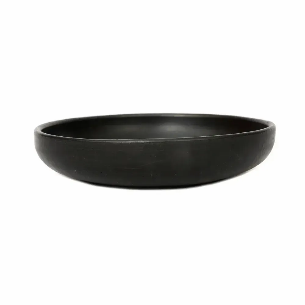 Plats et saladiers - Le Burned Assiette Creuse - Noir - M - BAZAR BIZAR LIVING