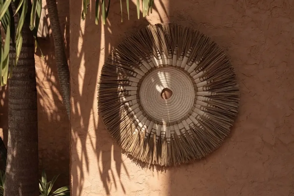 Other wall decoration - The Raffia Macramé Wall Deco - White Natural - BAZAR BIZAR LIVING