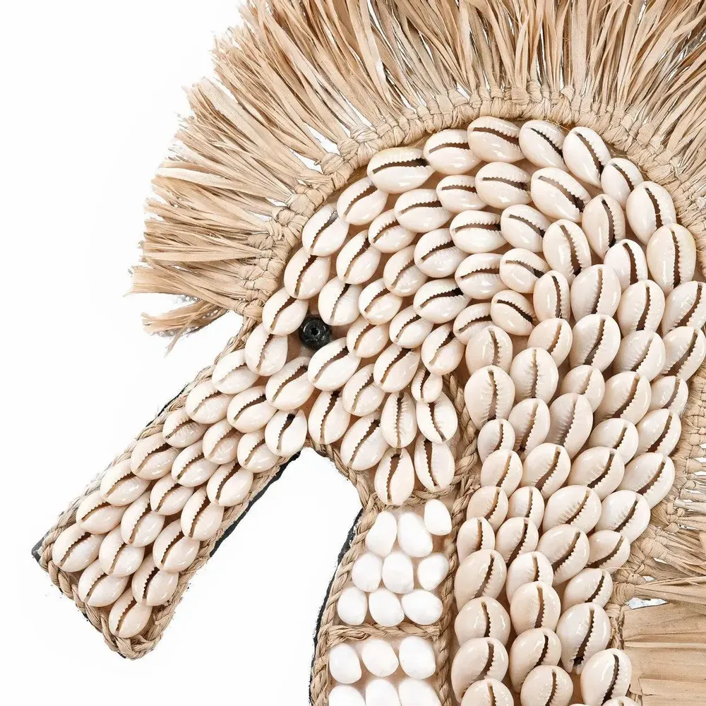 Autres décorations murales - Le Cheval de Mer Shell - Blanc - BAZAR BIZAR LIVING