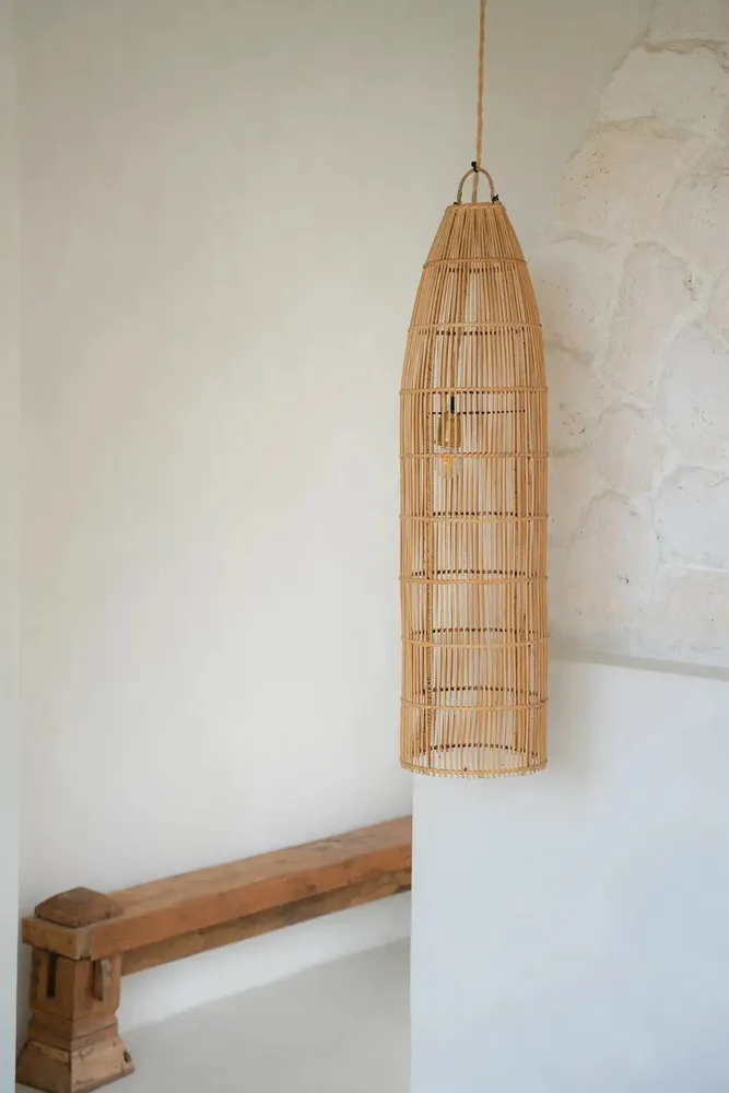 Abat-jours - Le Fish Trap Suspension - Naturel - L - BAZAR BIZAR LIVING