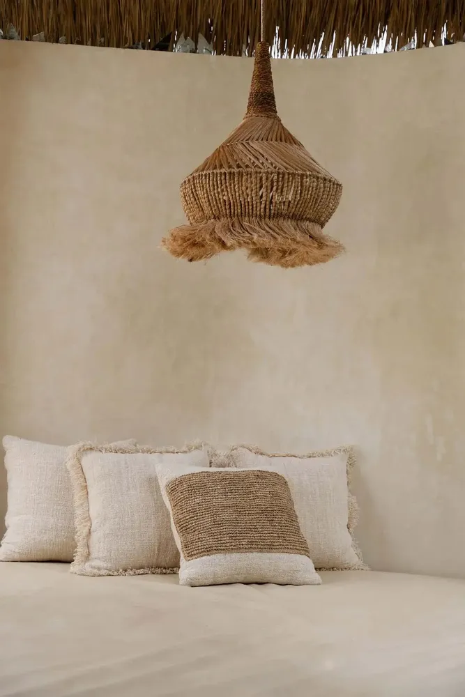 Abat-jours - La Suspension Hippy Tipi - Naturel - L - BAZAR BIZAR LIVING