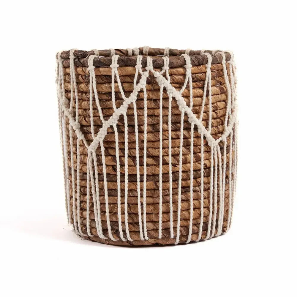 Baskets - The Macra-mazing Basket - Natural White - M - BAZAR BIZAR LIVING