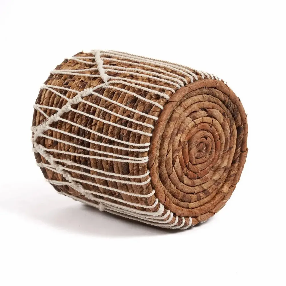Baskets - The Macra-mazing Basket - Natural White - M - BAZAR BIZAR LIVING