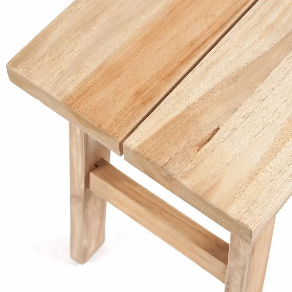 Stools - The Makara Stool - Natural - BAZAR BIZAR LIVING