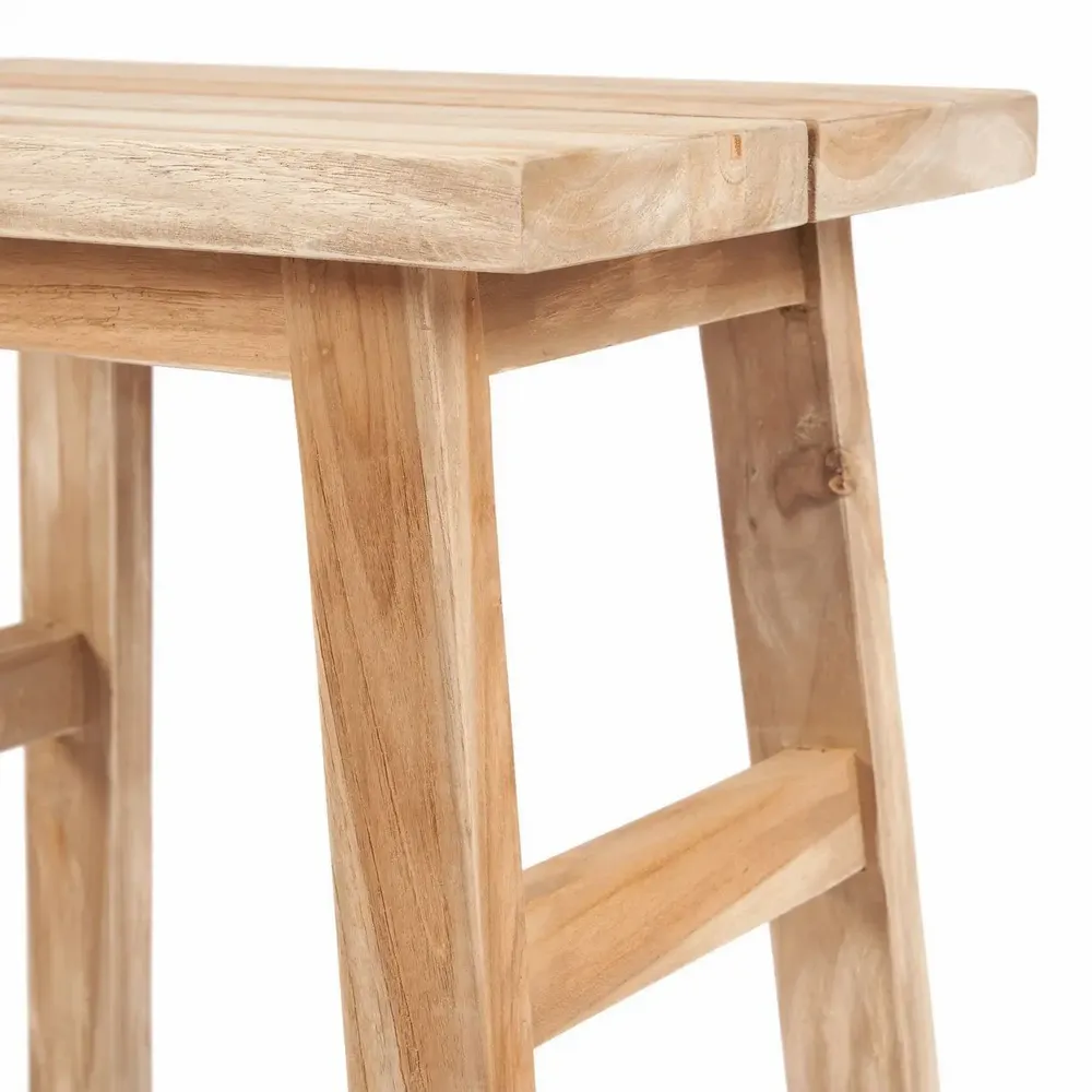 Stools - The Makara Stool - Natural - BAZAR BIZAR LIVING
