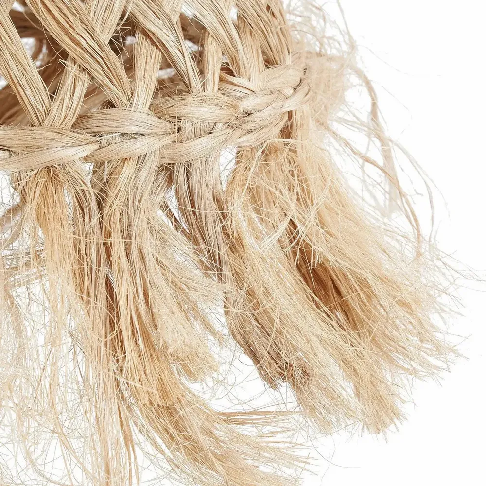 Abat-jours - La Suspension Abaca Jelly Fish - Naturel - S - BAZAR BIZAR LIVING