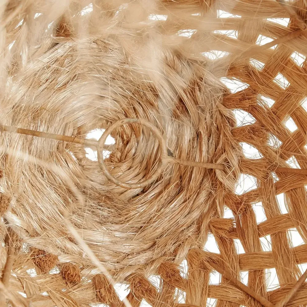 Abat-jours - La Suspension Abaca Jelly Fish - Naturel - S - BAZAR BIZAR LIVING