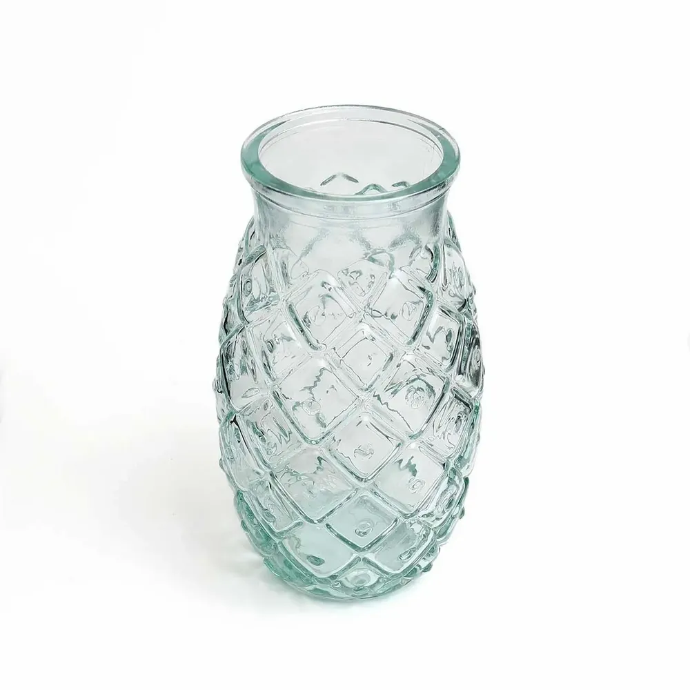 Glass - The Pineapple Glass - Blue - L - BAZAR BIZAR LIVING