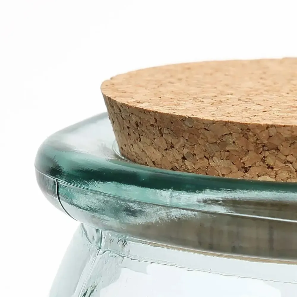 Verres - Le Pot En Verre Belly - Bleu - L - BAZAR BIZAR LIVING