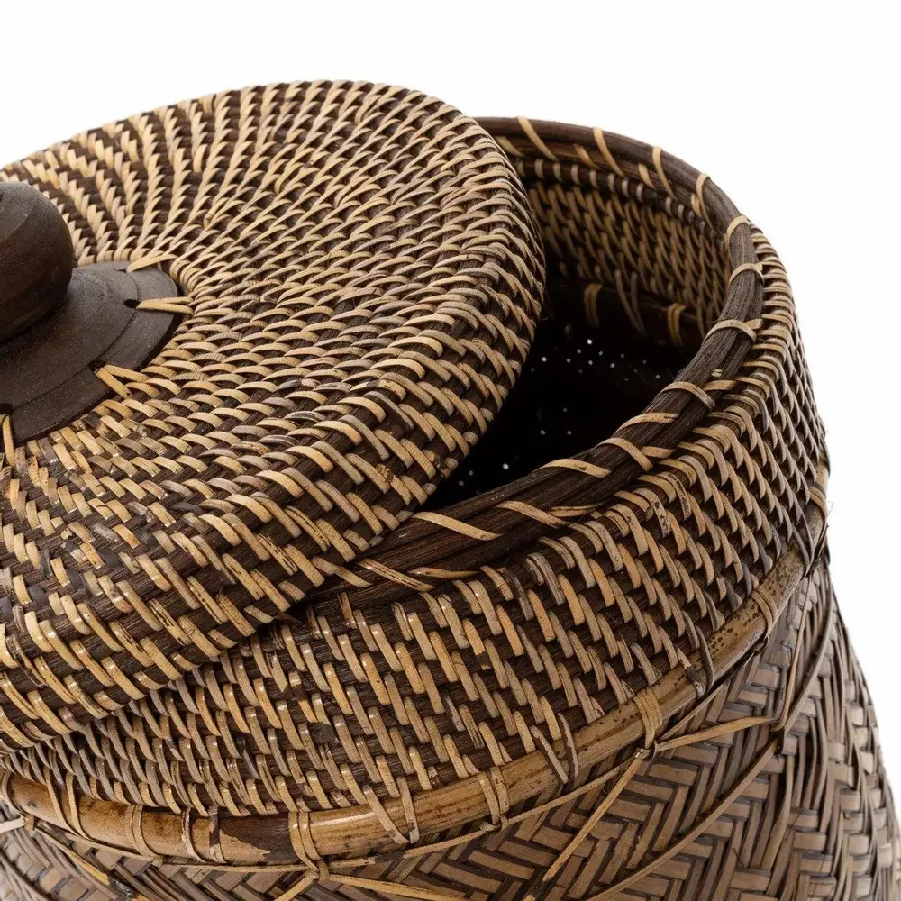 Poubelles pour salle de bain - Le Panier De Salle De Bain - Brun Naturel - BAZAR BIZAR LIVING