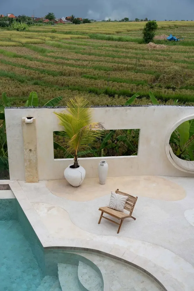 Coussins - La Housse de Coussin Isla Palm - Blanc Naturel - BAZAR BIZAR LIVING