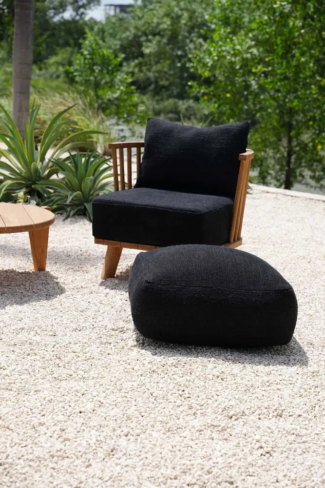 Ottomans - The Comfy Pouffe - Black - BAZAR BIZAR LIVING