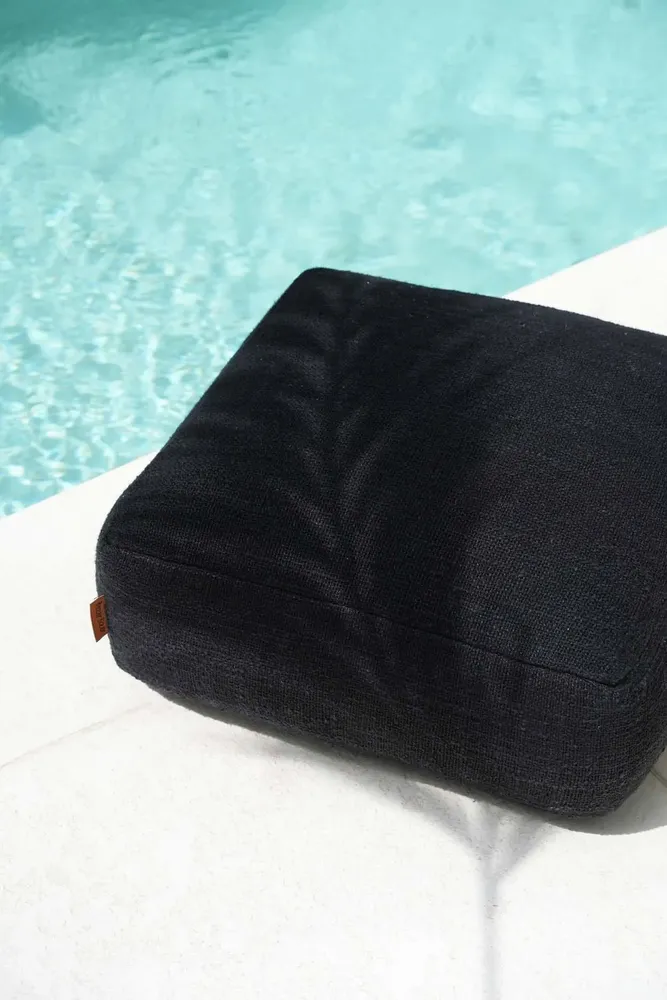 Ottomans - The Comfy Pouffe - Black - BAZAR BIZAR LIVING